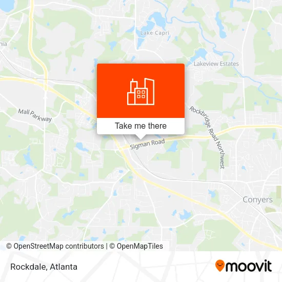 Rockdale map