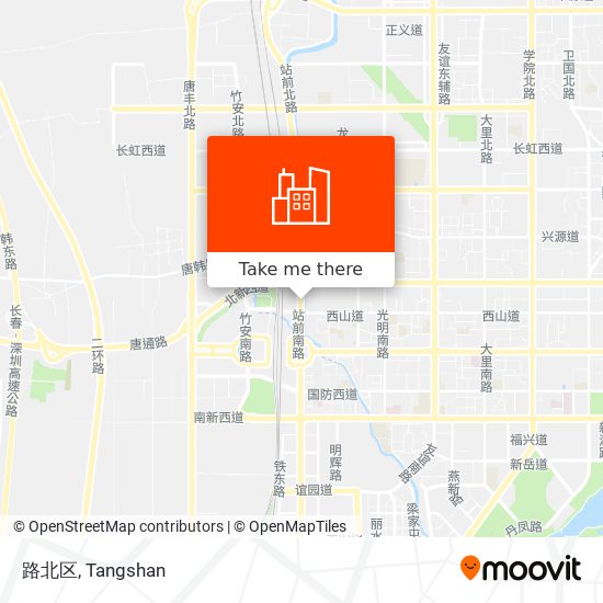路北区 map