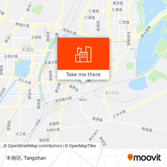 丰南区 map