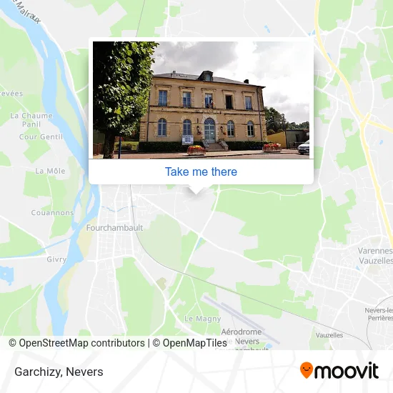 Garchizy map