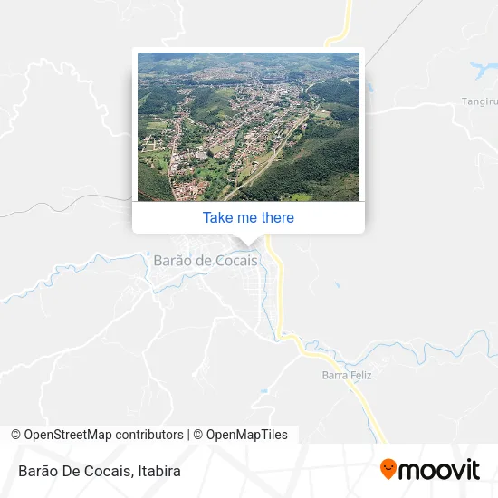 Barão De Cocais map