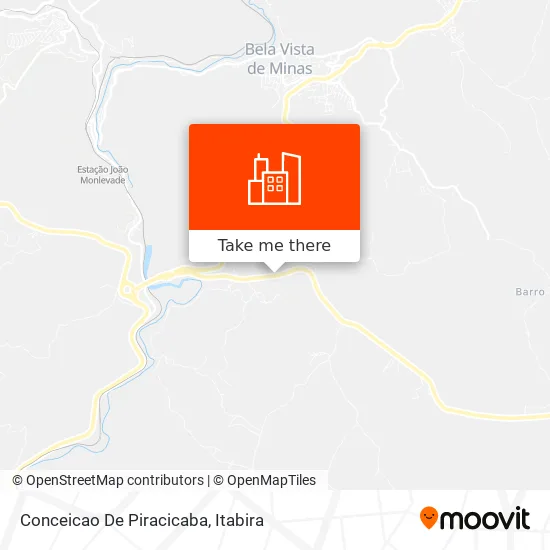 Conceicao De Piracicaba map