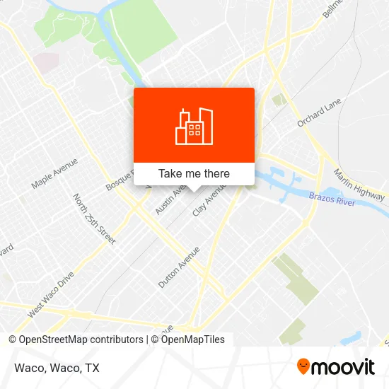 Waco map
