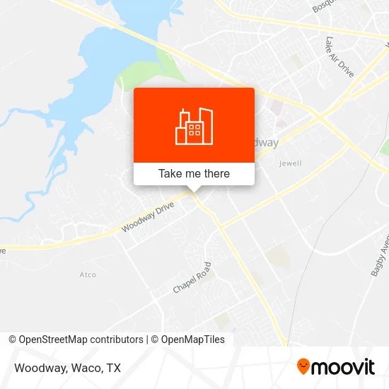Woodway map