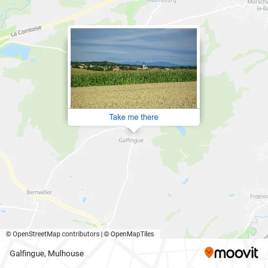 Galfingue map