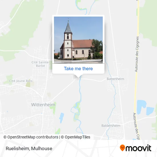 Ruelisheim map