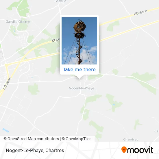 Nogent-Le-Phaye map
