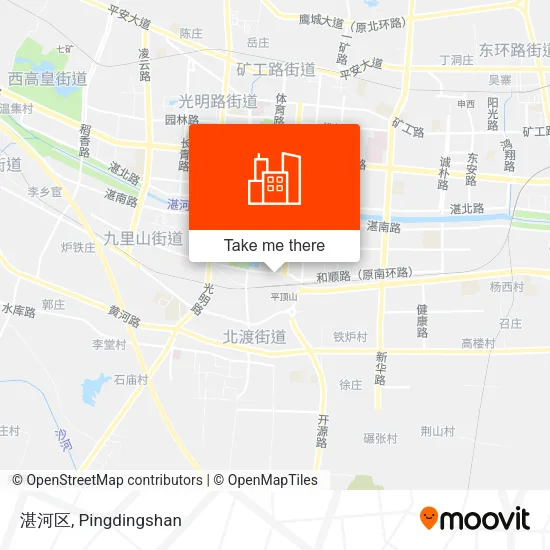 湛河区 map