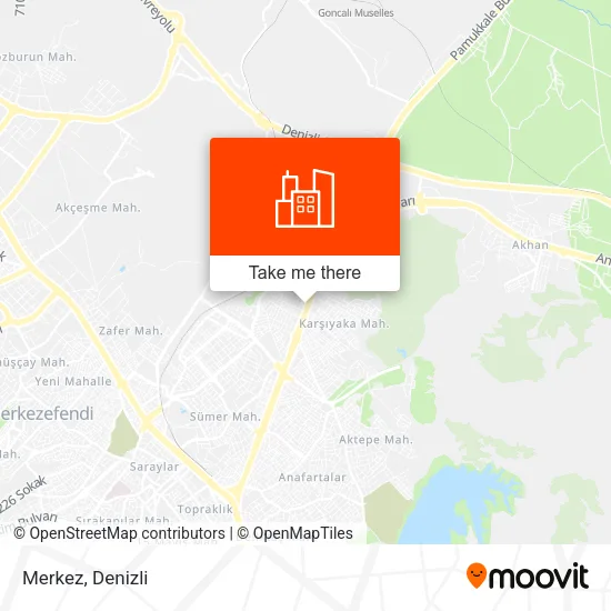 Merkez map