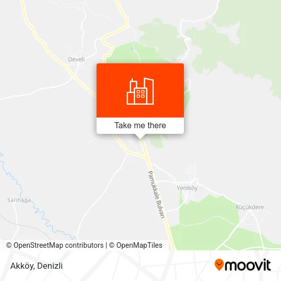 Akköy map