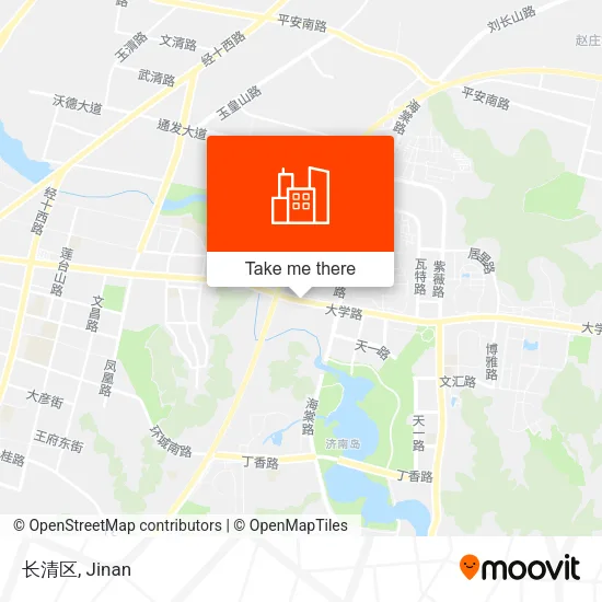 长清区 map