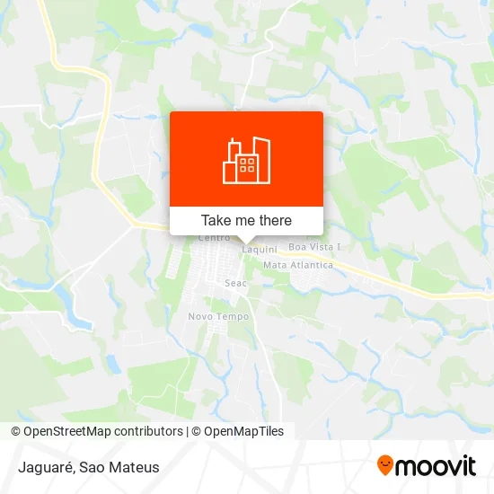 Jaguaré map