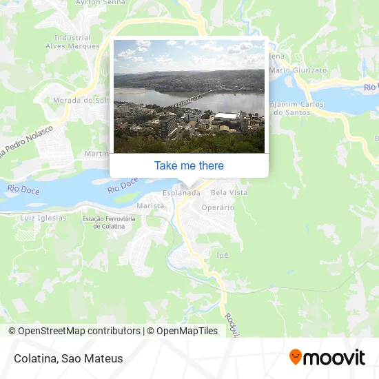 Colatina map