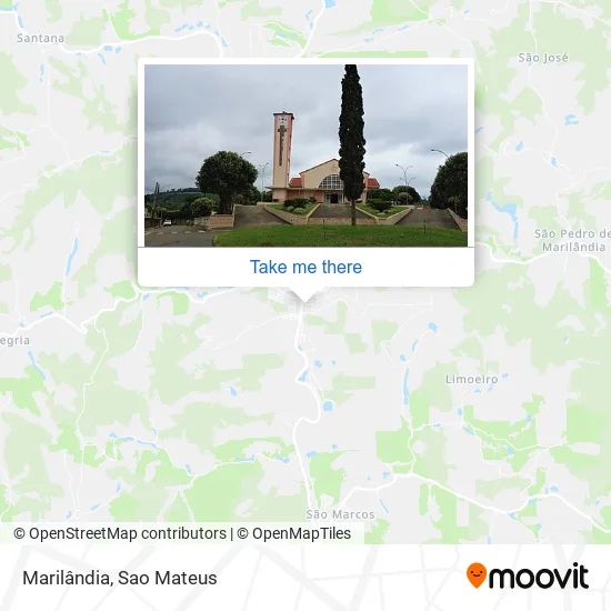 Marilândia map