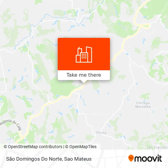 São Domingos Do Norte map