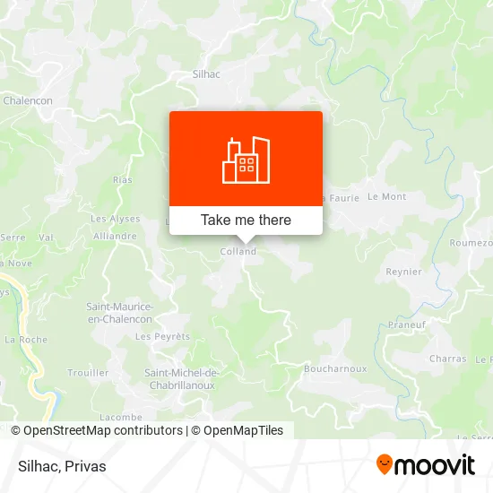 Silhac map