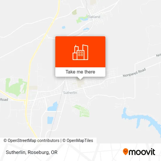 Sutherlin map