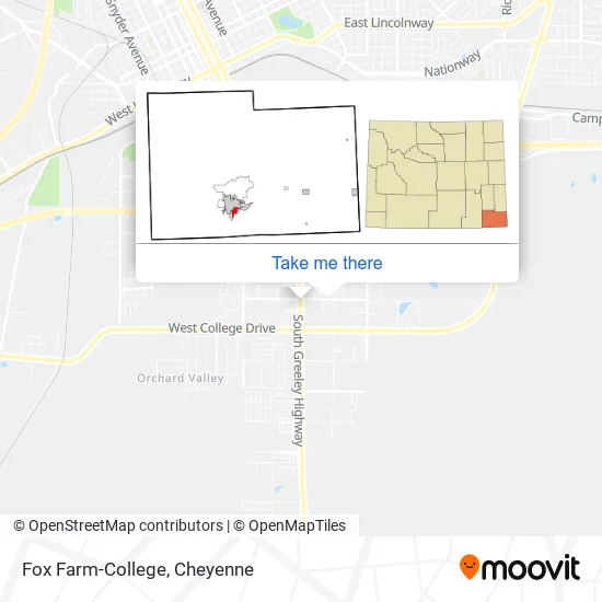 Fox Farm-College map