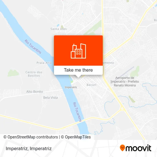Imperatriz map