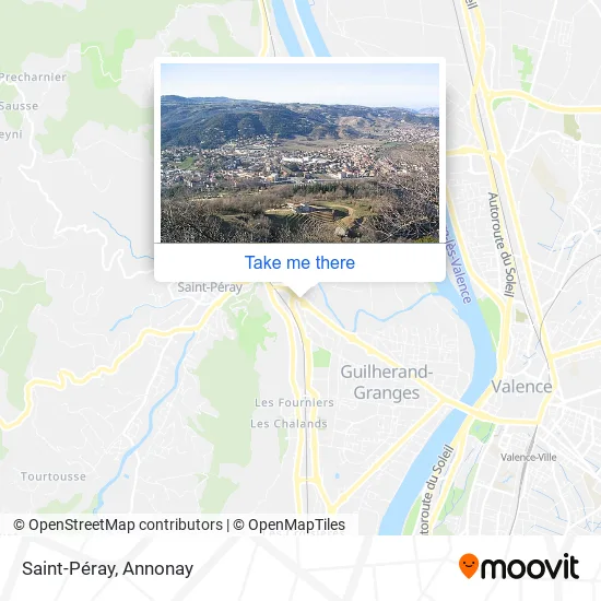 Saint-Péray map