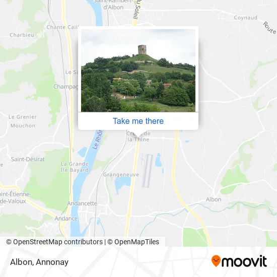 Albon map