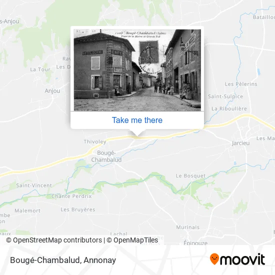 Bougé-Chambalud map