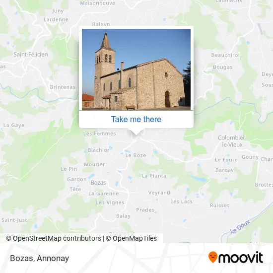 Bozas map