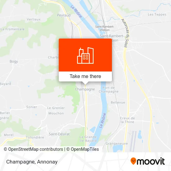 Champagne map