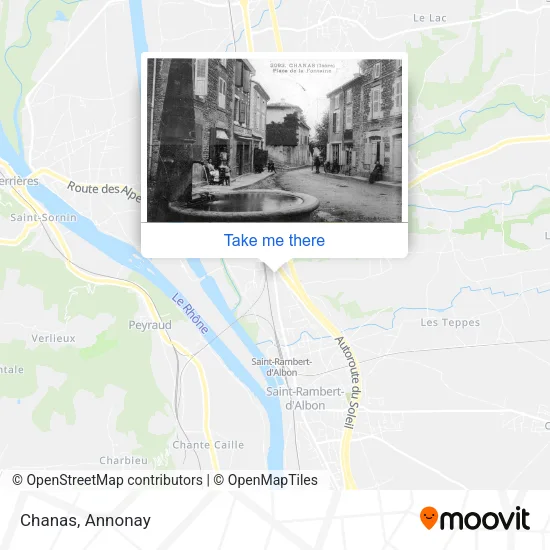 Chanas map