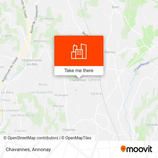 Chavannes map