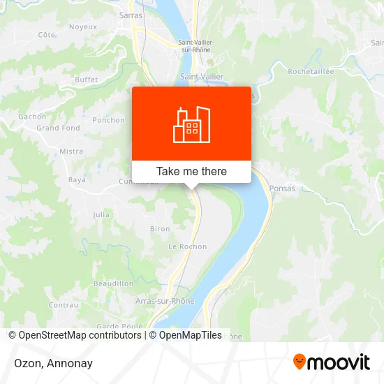 Ozon map