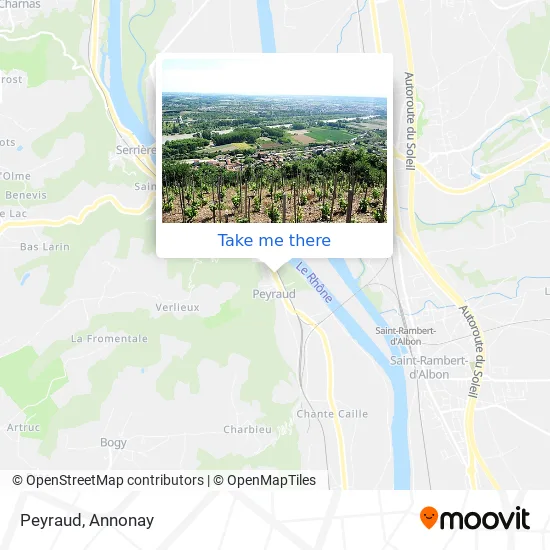 Peyraud map