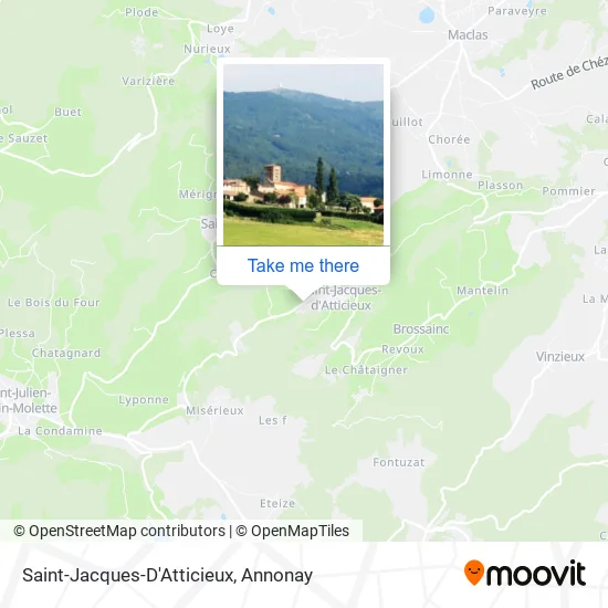 Saint-Jacques-D'Atticieux map