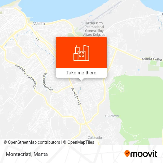 Montecristi map