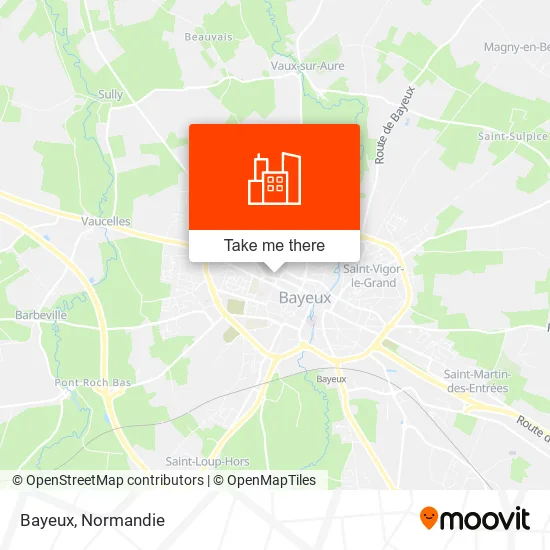 Bayeux map