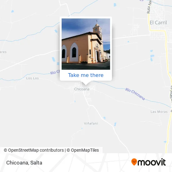 Chicoana map