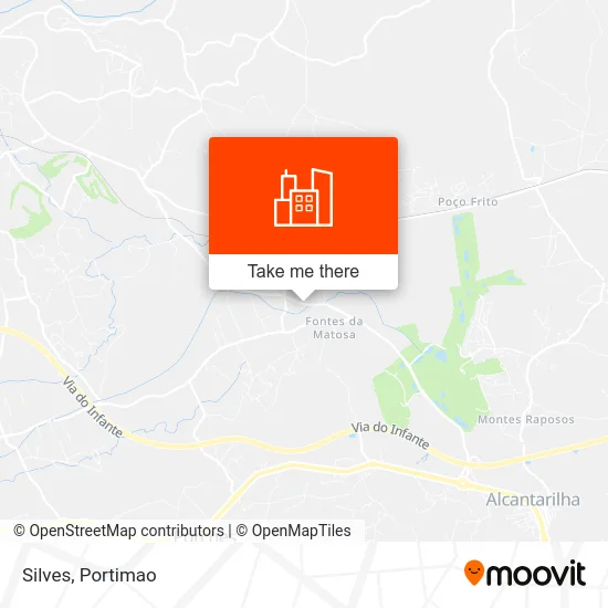 Silves map
