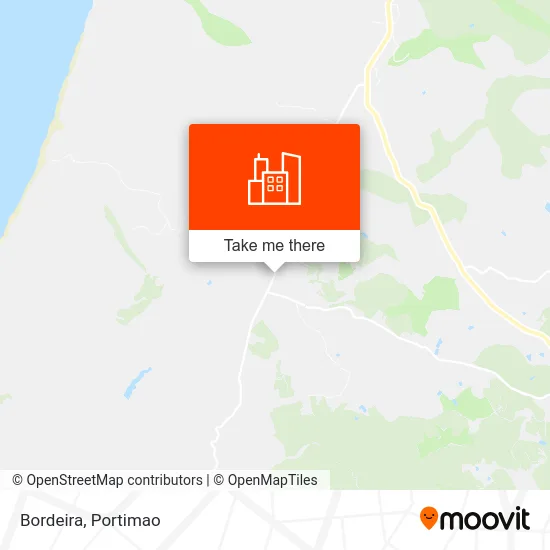 Bordeira map