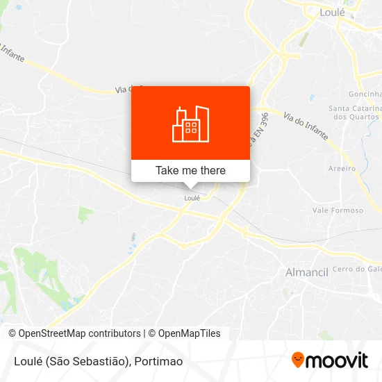 Loulé (São Sebastião) map