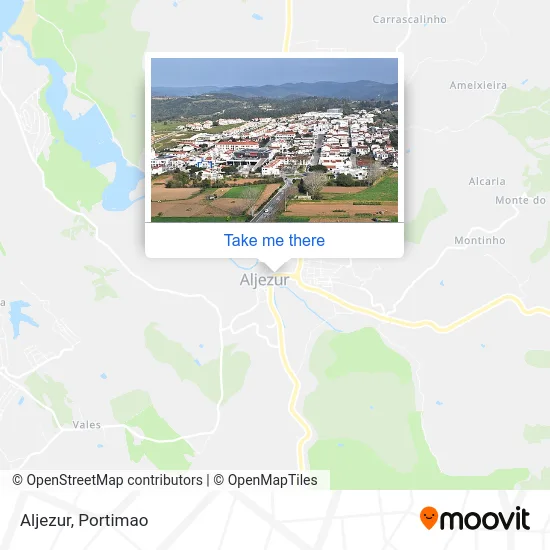 Aljezur map
