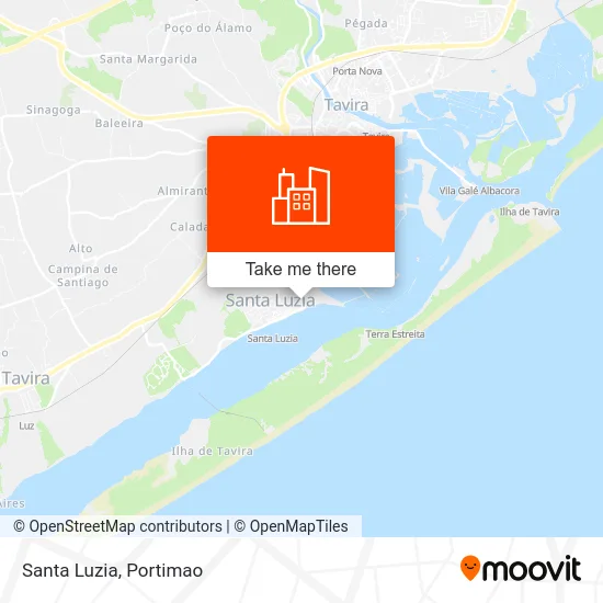 Santa Luzia map