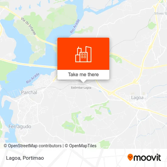 Lagoa map