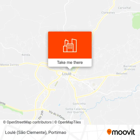 Loulé (São Clemente) map