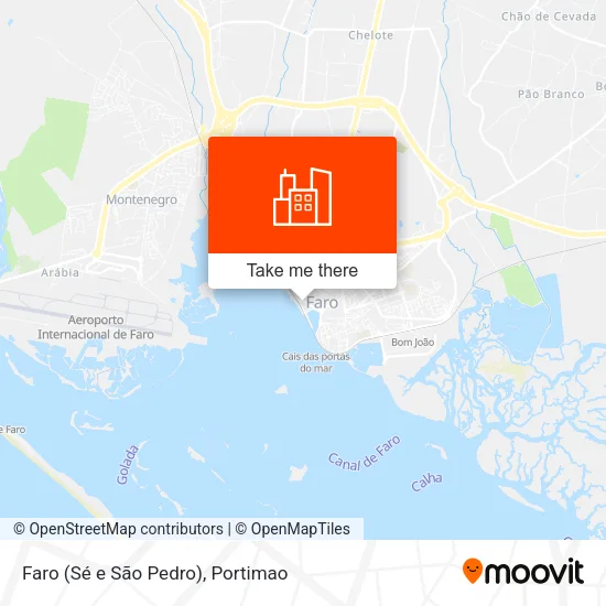 Faro (Sé e São Pedro) map