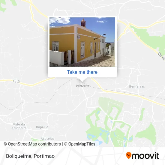 Boliqueime map