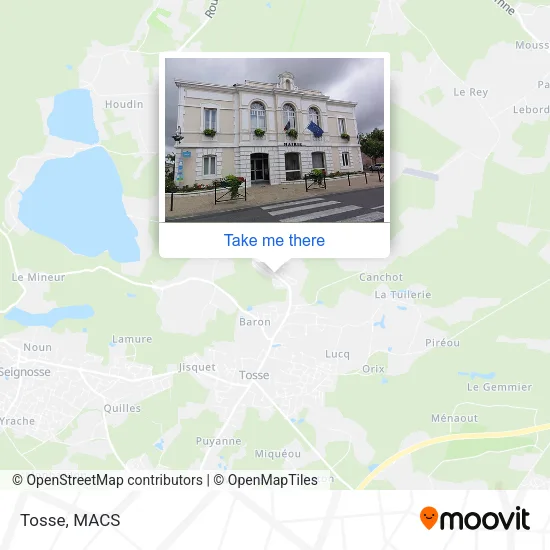 Tosse map