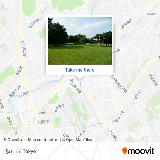 狭山市 map