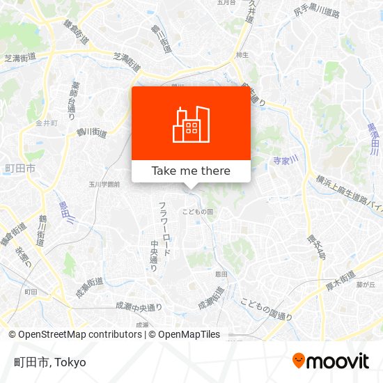 町田市 map