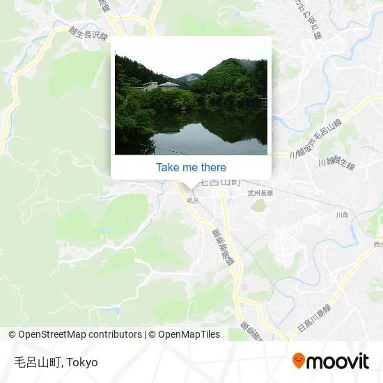 毛呂山町 map