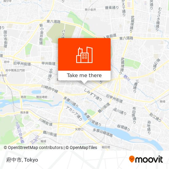 府中市 map